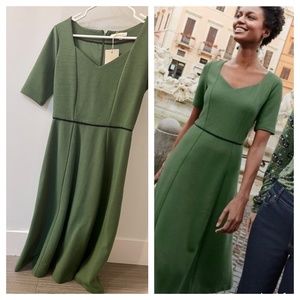 Boden ponte midi dress, US4